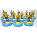 Subbuteo Andrew Table Soccer Villarreal 2004-05 on WSB Professional bases
