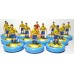 Subbuteo Andrew Table Soccer Villarreal 2004-05 on WSB Professional bases