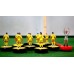 Subbuteo Andrew Table Soccer Villareal 2015-2016️ on Classic Hasbro Bases