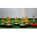 Subbuteo Andrew Table Soccer Villareal 2015-2016️ on Classic Hasbro Bases