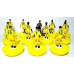 Subbuteo Andrew Table Soccer Villarreal 2021-22 on Classic Hasbro bases