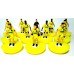 Subbuteo Andrew Table Soccer Villarreal 2021-22 on Classic Hasbro bases