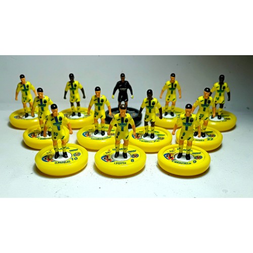 Subbuteo Andrew Table Soccer Villareal 2025-26 on WSB Professional bases