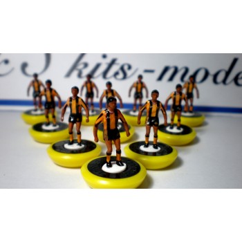 Subbuteo Andrew Table Soccer Penarol 1981-82 on Lightweight bases