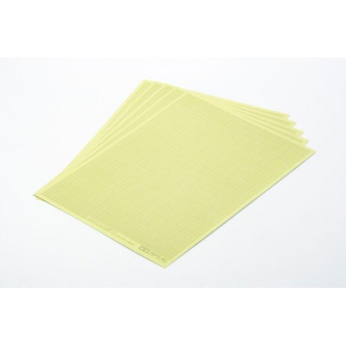 Tamiya Masking Sheet 1 mm Grid X 5 Masking Tape For Model Painting 87129 