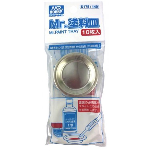 D-175 Mr. Paint Tray (10 pcs/ 1 package)
